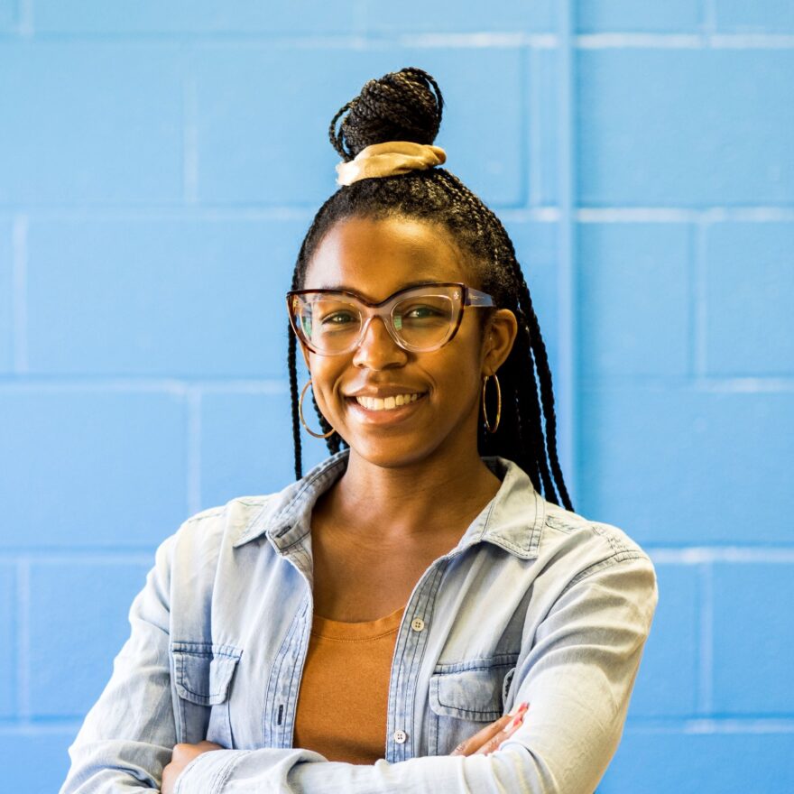 Head-and-shoulders photo of Jazmin Sanders